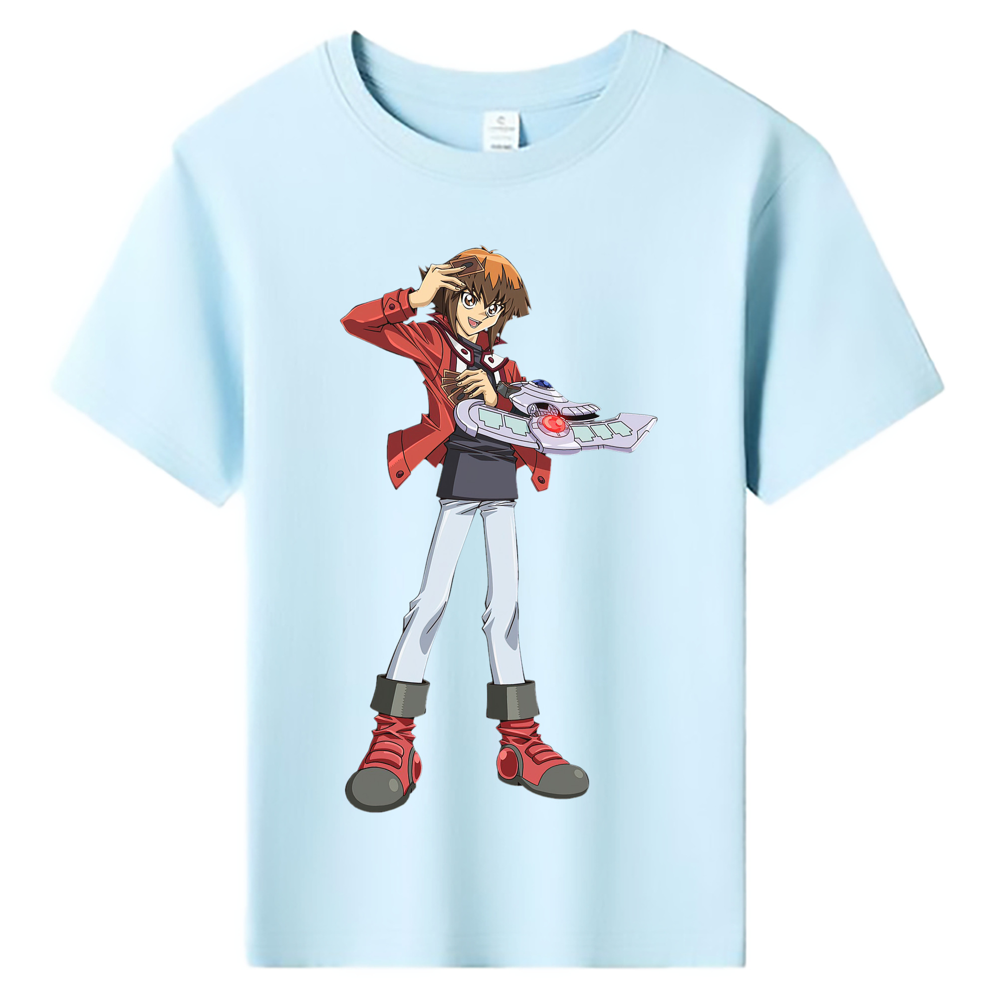 （画像用） 遊☆戯☆王 Yu-Gi-Oh! 綿100％キッズTシャツ（フロントプリント）